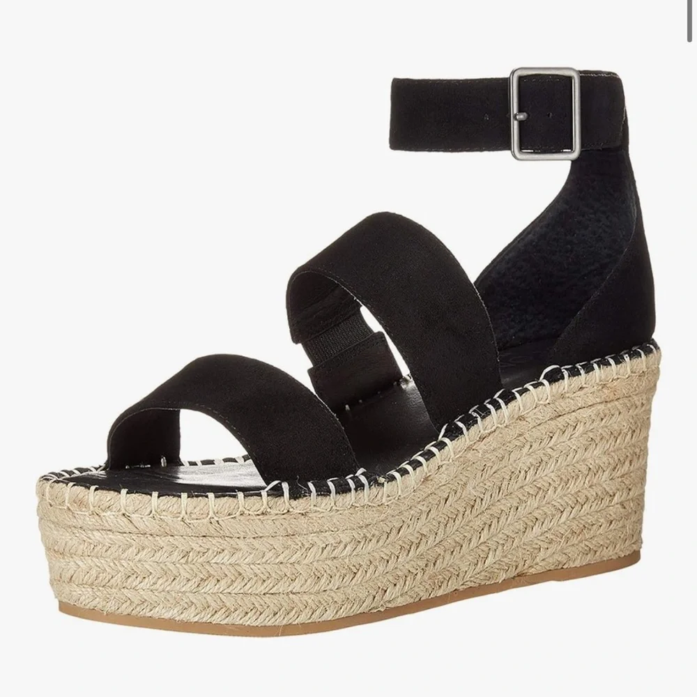 Coconuts by Matisse Soire Espadrilles Black size 7
